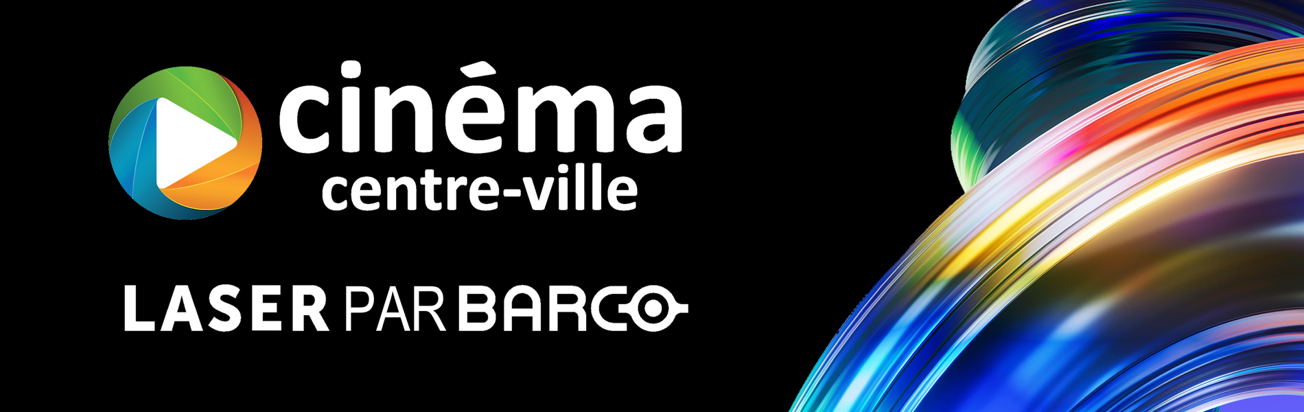 Cinéma centre-ville Laser par BARCO